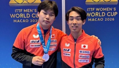 开云体育app-张本智和观战决赛面露恐惧！日本球迷盼他退位：松岛已成日乒最强|王楚钦|松岛辉空|世界杯|樊振东|林昀儒_新浪体育_新浪新闻