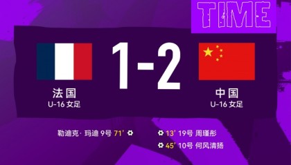 开云体育app-北青：除极个别球员，法国U16女足多数球员拒绝与中国U16女足握手